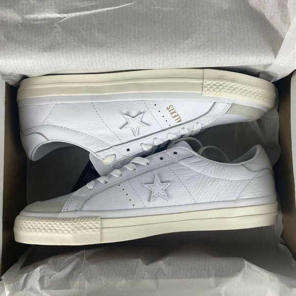 Converse x Alexis Sablone One Star Pro Ox Low Top White Mens - Picture 9 of 11